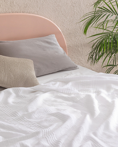 Покрывало двуспальное Lucille 240x260 см. - хлопок