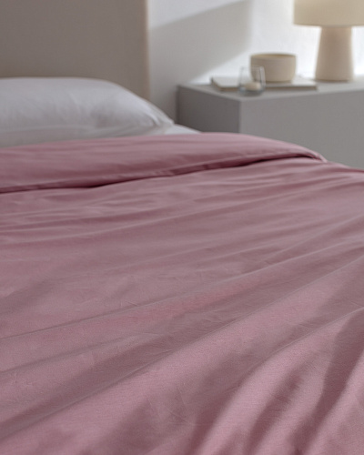 Пододеяльник двуспальный Manon Ranforce 200x220 см. - хлопок