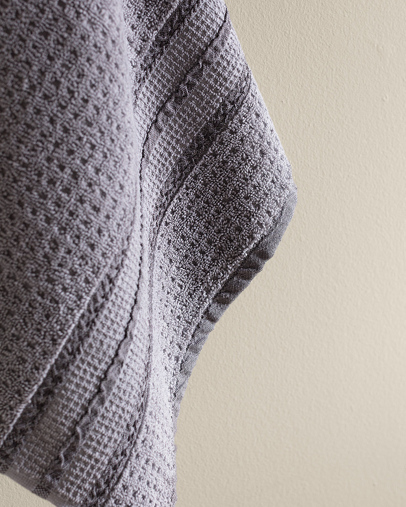 Полотенце для лица Alissa 50x76 см. - серое