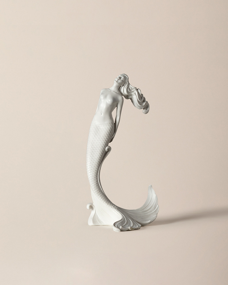 Бюст Ariel 23,5x24,2x47,4 см, смола