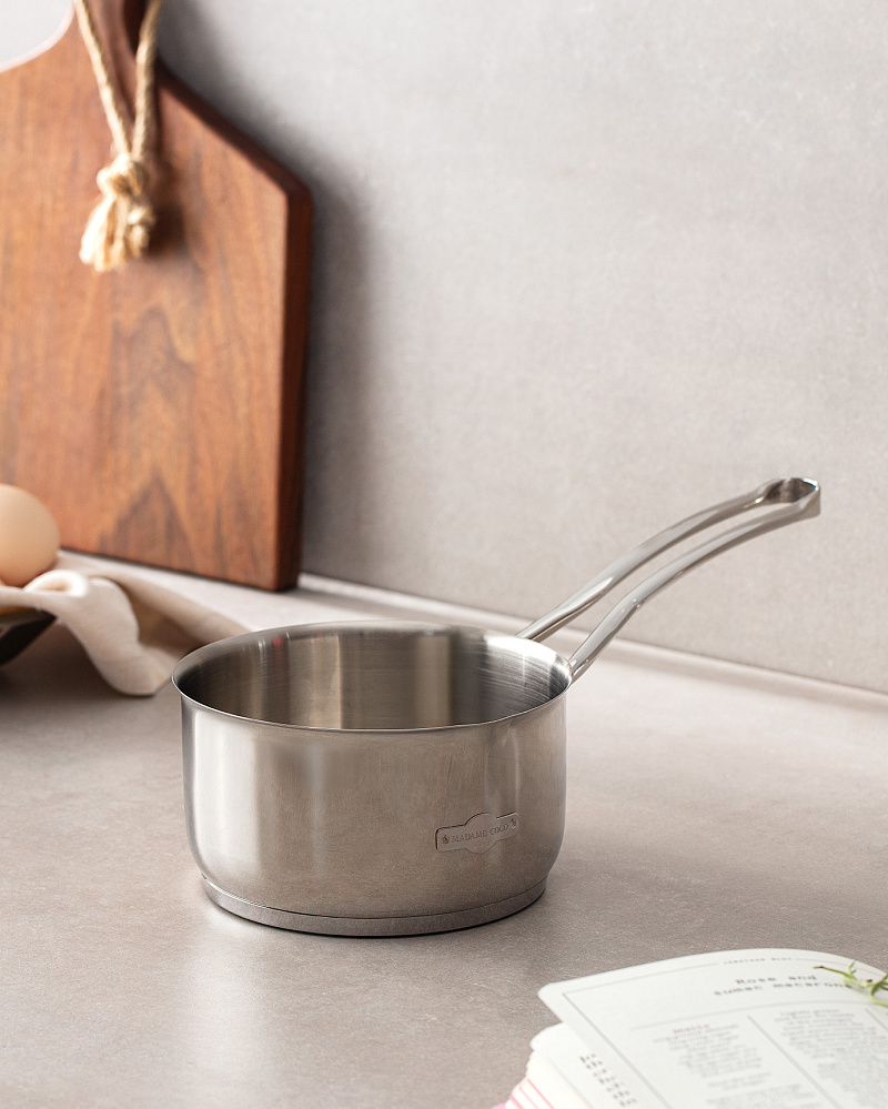 Сотейник Nova 744 мл. - серебристый