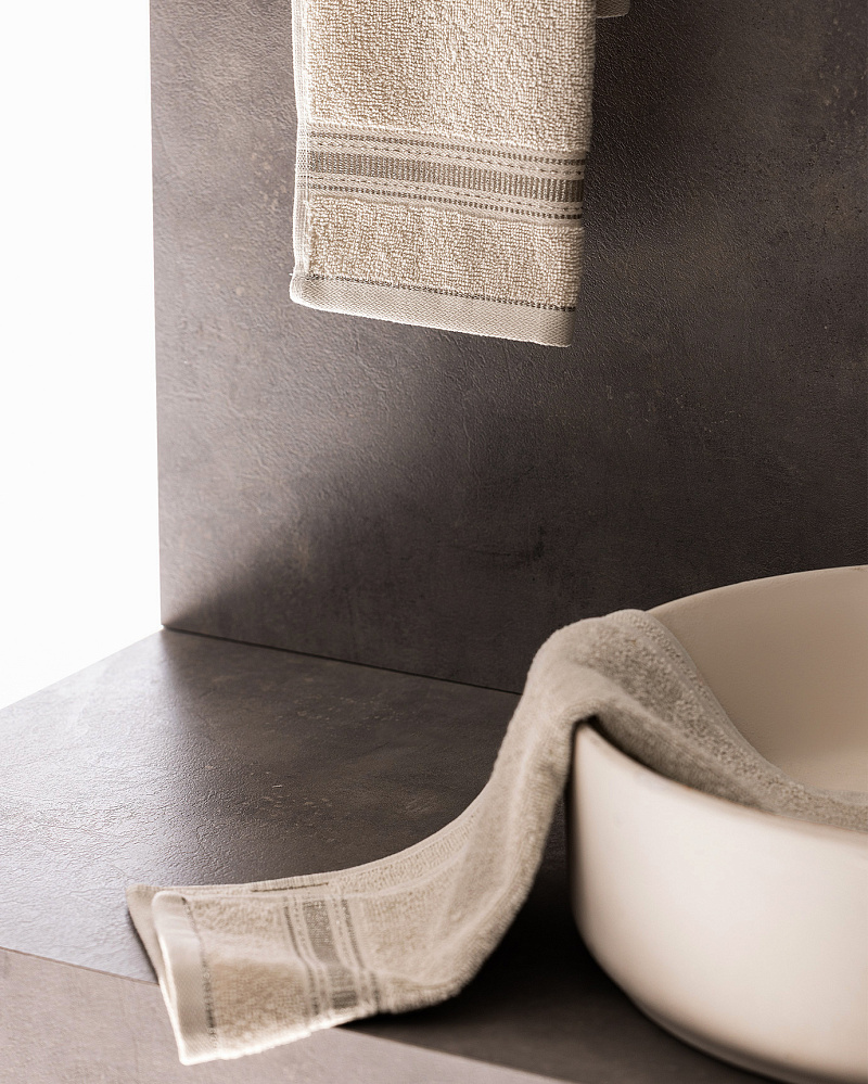 Набор полотенце для рук Joetta из 2 шт., 30x46 см. - бежевый