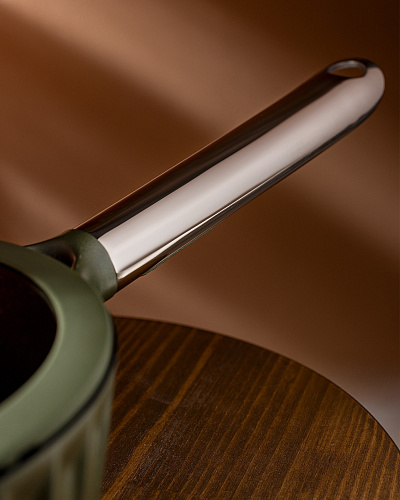 Сковорода со съемными ручками Freya с крышкой 16x8 см, - алюминий