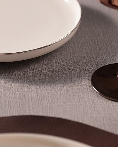 Столовый сервиз Madelyn из 24 шт. - белый / серебристый