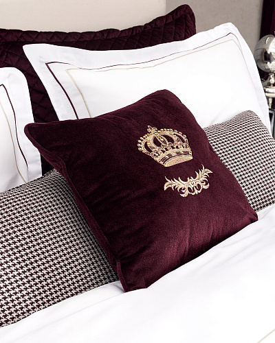 Подарочный комплект постельного белья Belfort с покрывалом, пледом и 3 подушками 260x280 см, хлопок