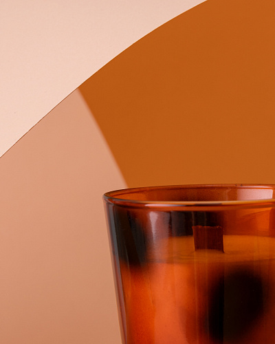 Ароматическая свеча Répertoire Air de La Bosphore 230 г. - янтарная / белая