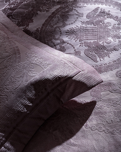 Подарочный комплект постельного белья евро Roussillon с покрывалом, пледом и одеялом 260x280 см, хлопок