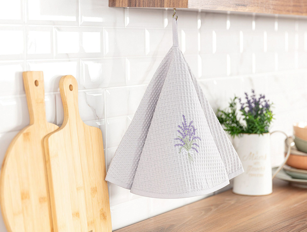 Полотенце кухонное Ciel 60x60 см - серое