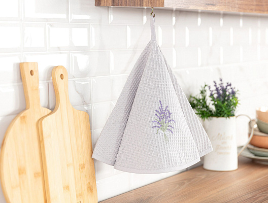 Полотенце кухонное Ciel 60x60 см - серое