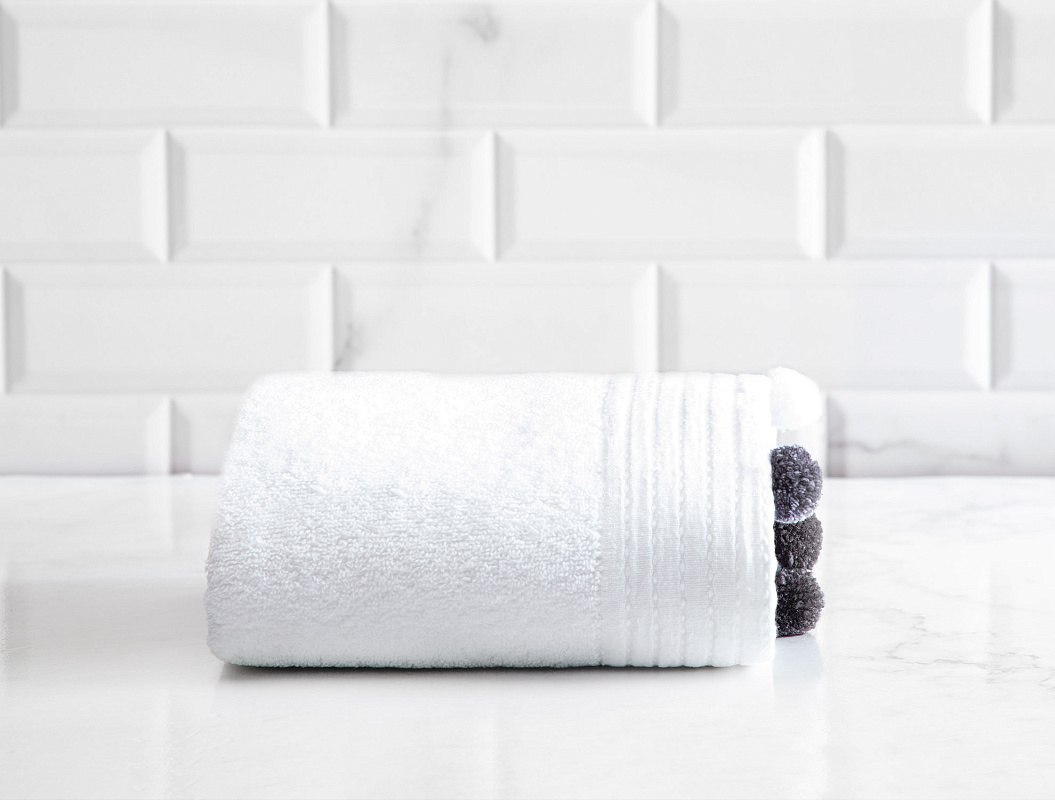 Полотенце для лица Valerie Luxury Collection 50x76 см. - белое