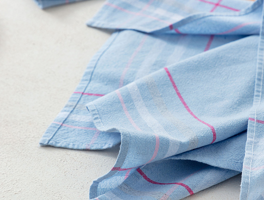 Комплект кухонных полотенец Brigitte из 2 шт., 40x60 см. - голубой