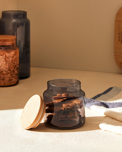 Банка Florence Colore 635 мл. - серая