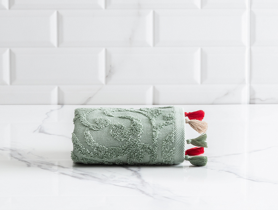 Полотенце для рук Giverny 30x40см - зеленое