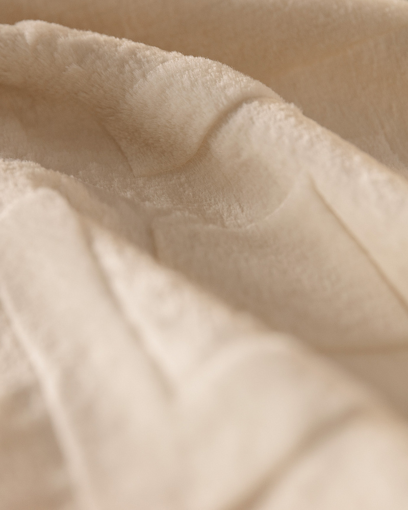 Плед Clementine 220x240 см. - экрю