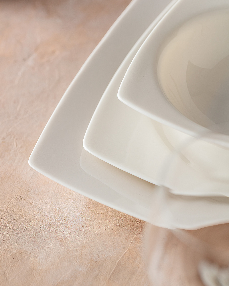 Столовый сервиз Nova из 24 предметов, фарфор