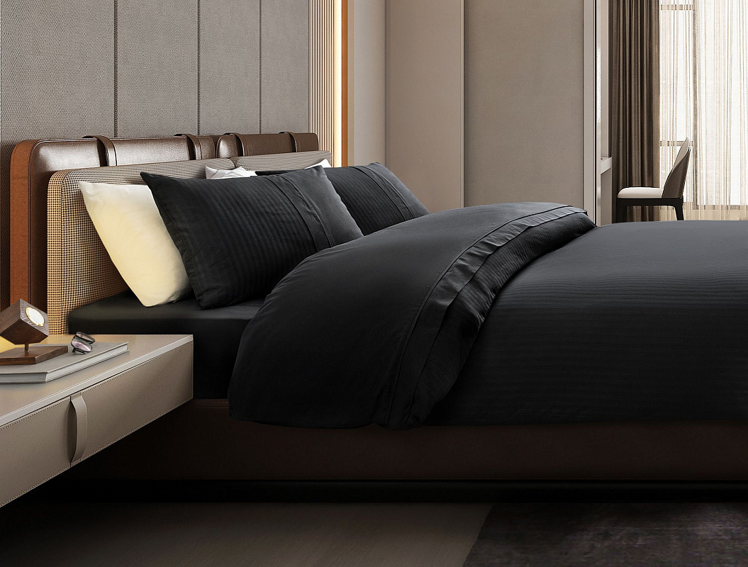 Комплект постельного белья полутораспальный Adrien 180х240 см, хлопок
