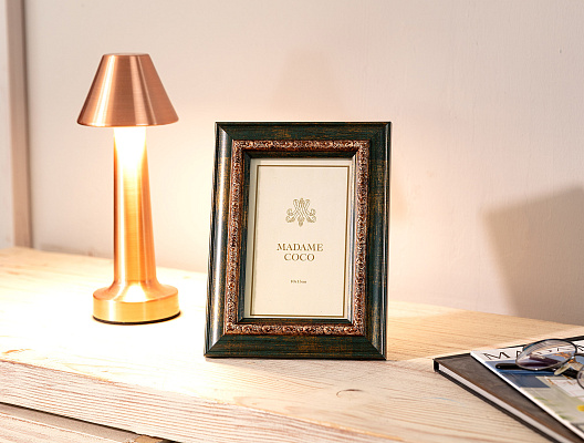 Фоторамка Cera 10x15 см, - пластик, стекло