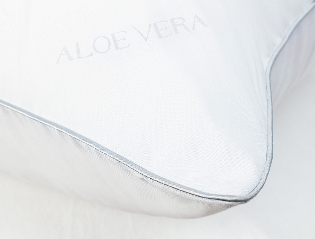 Подушка Aloe Vera 50x70 см. - белая