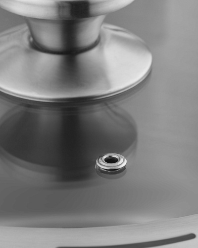 Кастрюля Raye с крышкой 20x12,5 см. - нержавеющая сталь