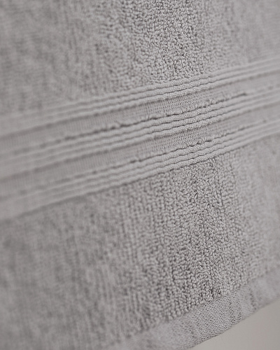 Полотенце для лица Stripe Armure Hotel Collection 50x90 см. - серое
