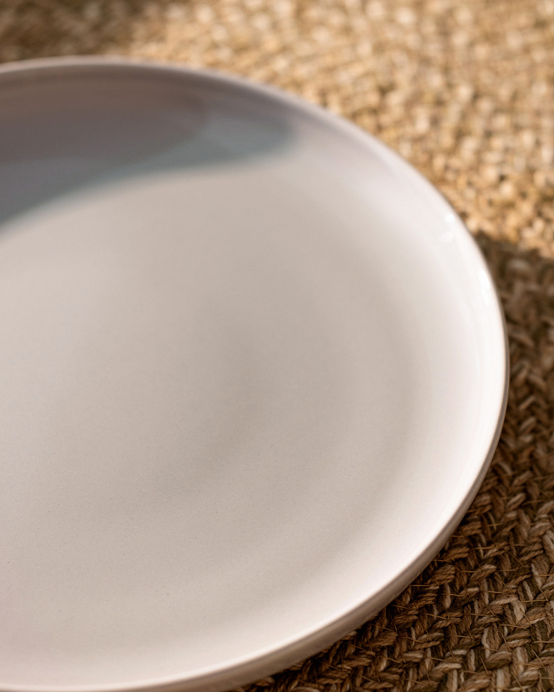 Тарелка Grasse 19 см. - серая