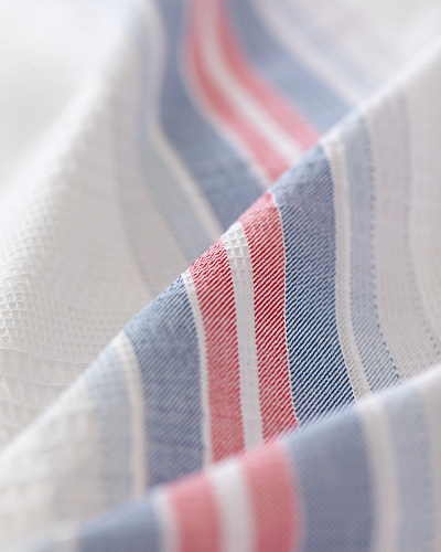 Покрывало односпальное Patrice 150x220 см. - красное / синее