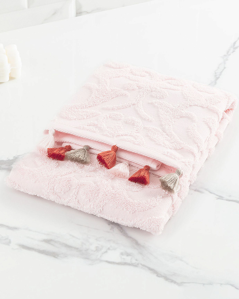 Полотенце для лица Giverny 50x70см - пудровое