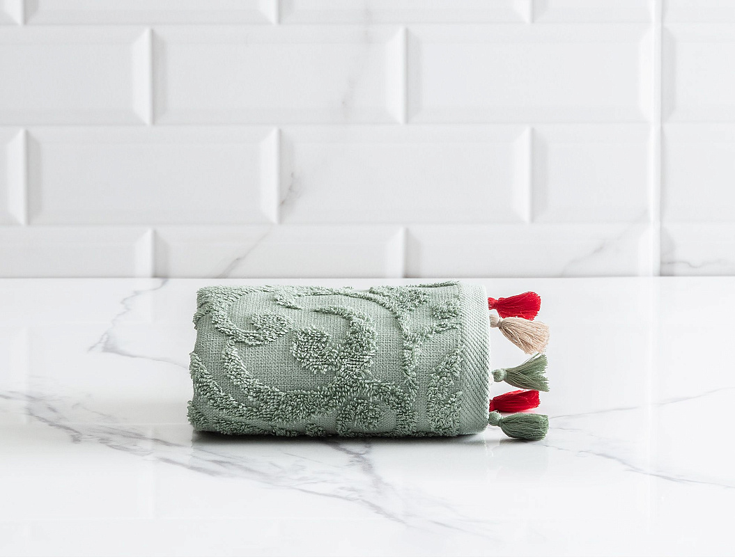 Полотенце для рук Giverny 30x40см - зеленое