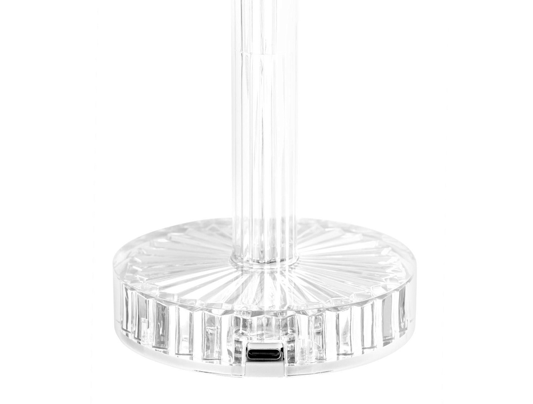 Светильник Josselin сенсорный - прозрачный. Размер:12*12*30см.