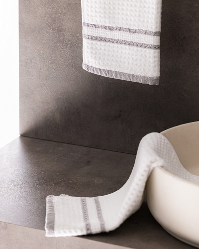 Набор полотенце для рук Jolie из 2 шт., 30x46 см. - белый