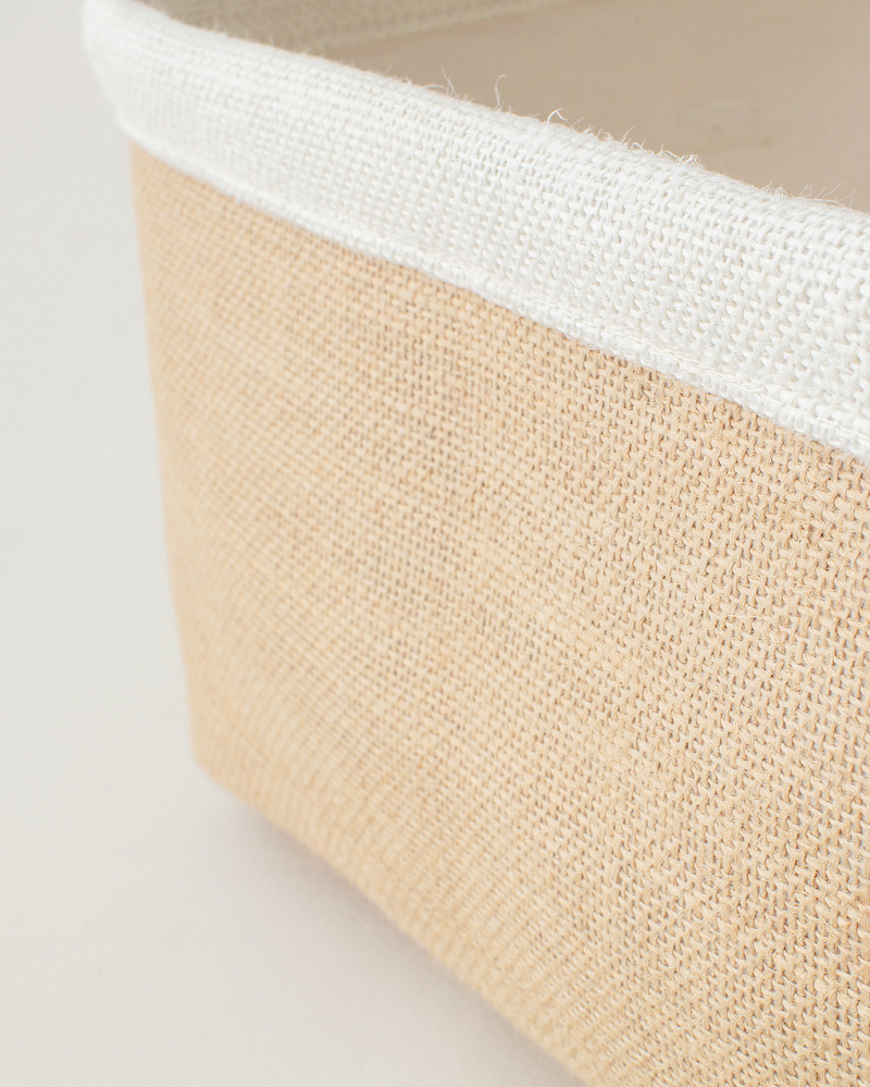 Корзина Eva 40x30x20 см. - бежевая