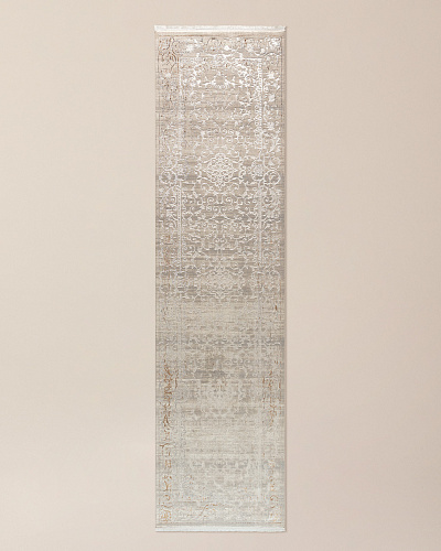 Ковер Orvelle 80x300 см. - серый / бежевый
