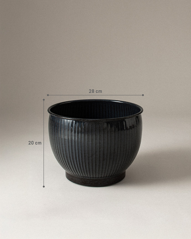 Цветочный горшок Palmier 28x28x20 см, металл