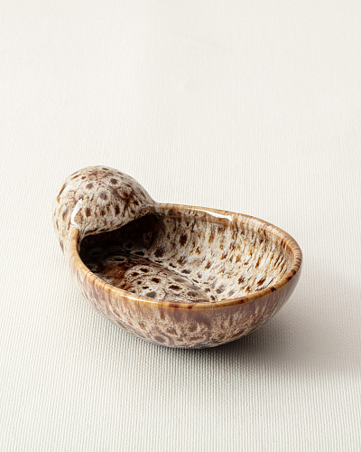 Декоративная подставка Fayette 15x9,3x4,5 см. - коричневая