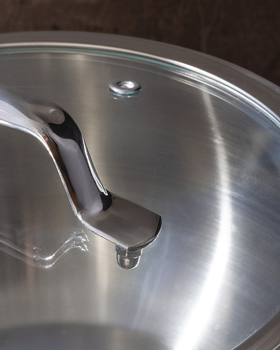 Набор кастрюль Vera из 4 шт., 16-24 см. - серебристый