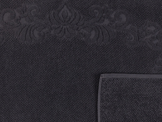 Полотенце для ног Norice 50x70 см - антрацитовое