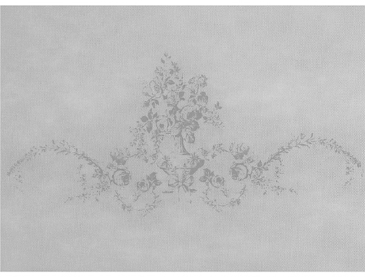 Сумка для хранения с цветочным принтом 30x22x18 см, - серая