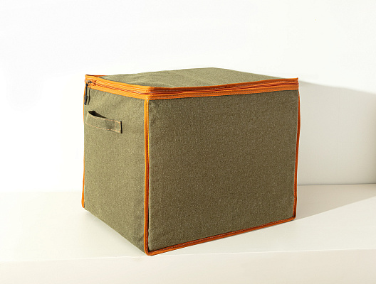 Корзина Clarita 50x42x40 см. - хаки