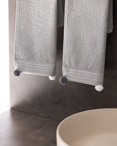 Набор полотенец для рук Valerie из 2 шт., 30x46 см. - светло-серый