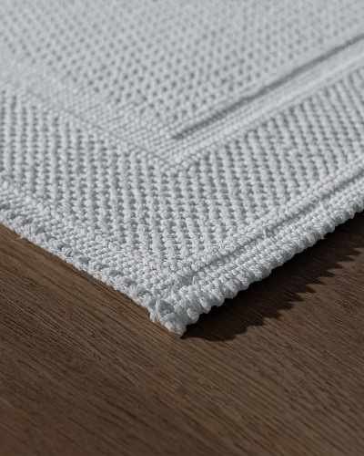 Коврик для ванной Giverny 50x80 см. - серый / белый