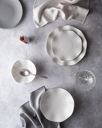 Столовый сервиз Manarolo из 24 предметов, фарфор