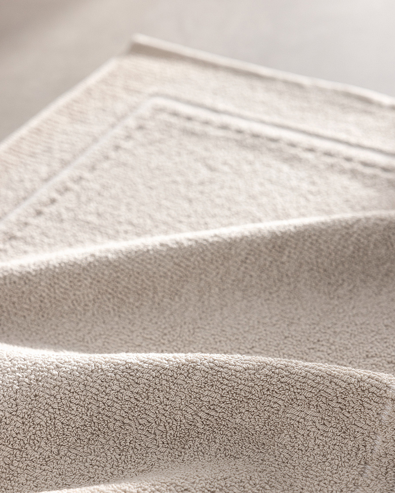 Полотенце для ног Angeline Natural Collection 50x80 см, - хлопок, пвх