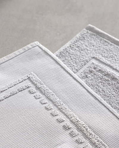 Полотенце для ног Angeline Natural Collection 50x80 см, - хлопок, пвх