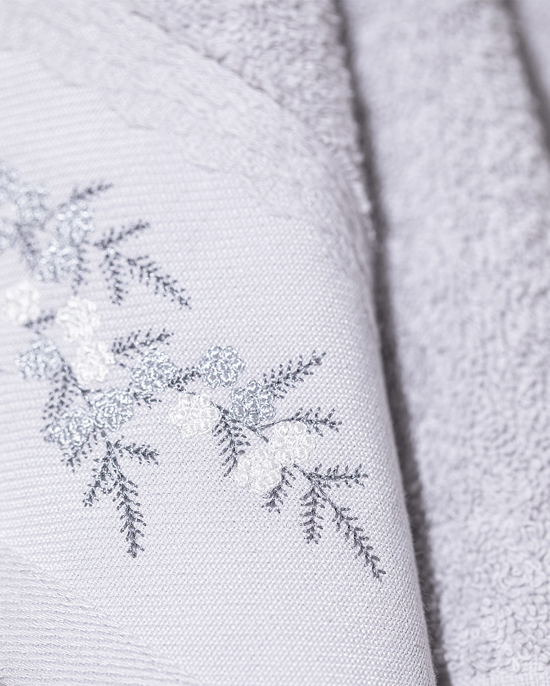 Полотенце для лица Pansy 50x76 см. - серое