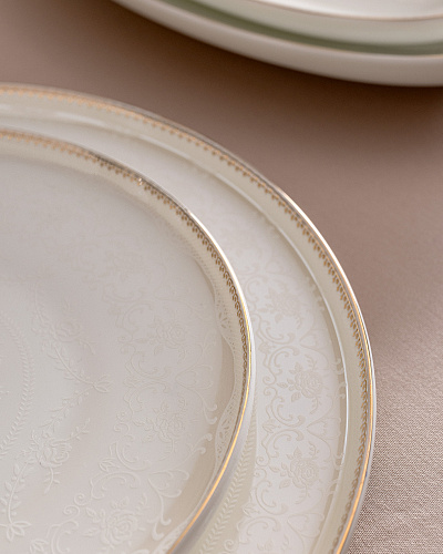 Столовый сервиз Marte из 56 предметов, - фарфор