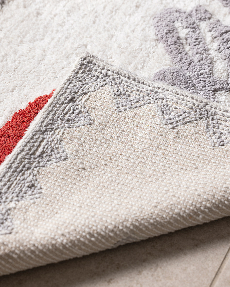 Коврик для ванной Vie рождественский 50x80 см. - хлопок