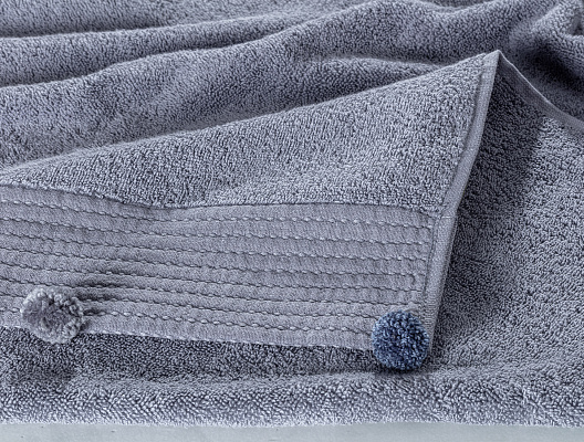 Банное полотенце Valerie Luxury Collection 70x140 см. - темно-синее