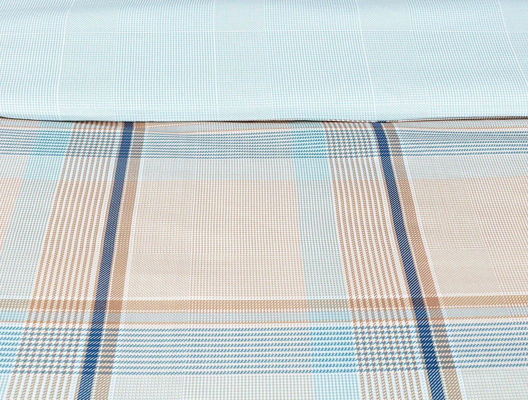 Комплект постельного белья двуспальный Chaney с пододеяльником и 2 наволочками 200x220 см