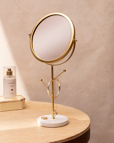 Вешалка для украшений Mukha 18x10x35 см. - золотистая