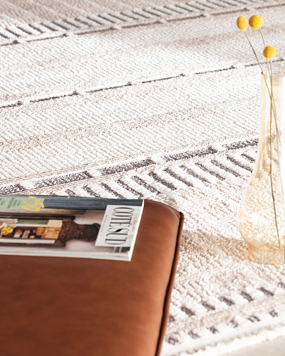 Ковер Allance 200x290 см. - серый / бежевый